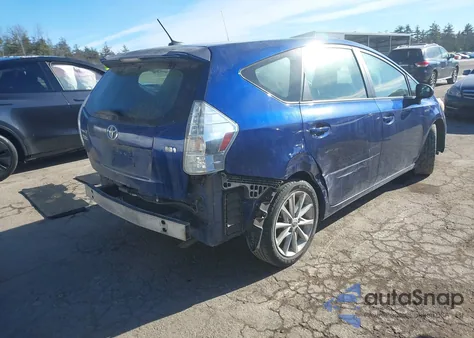 2012 Toyota Prius V Five from USA, damaged, VIN JTDZN3EU6C3022108